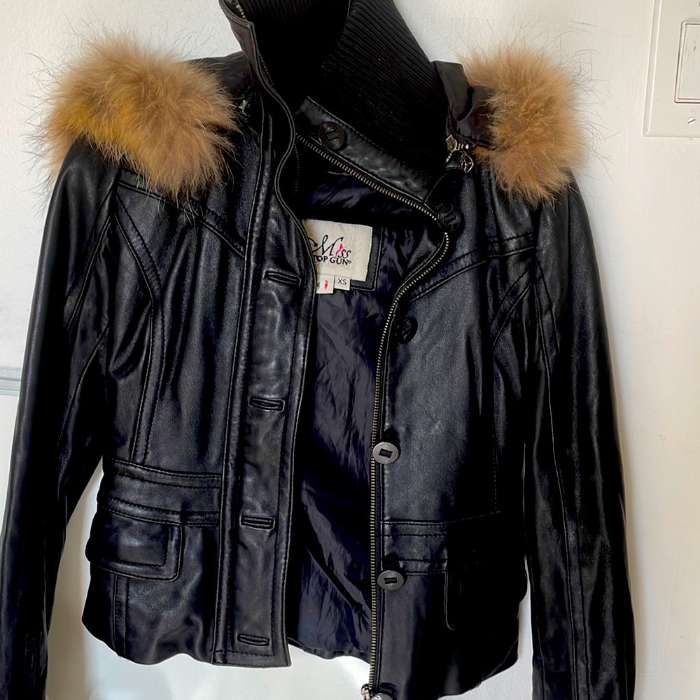 TOP GUN GENUINE LEATHER xs